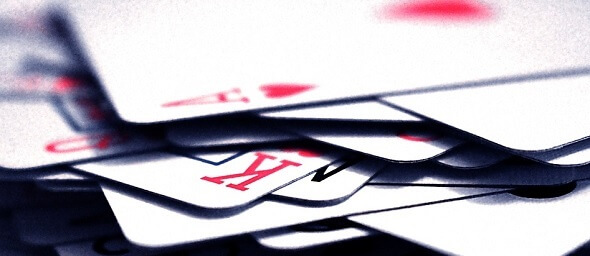 Pokerové karty - esa, krále a dámy