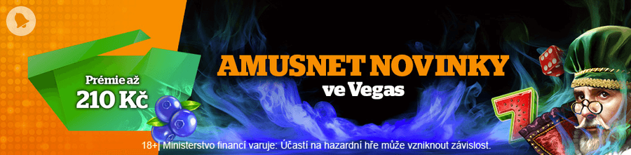 Zkuste novinky od Amusnetu v casinu Chance Vegas online!