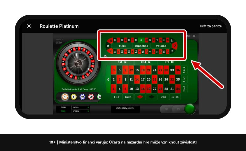 Race track je určen pro speciální kombinace sázek
