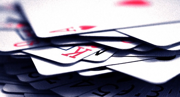 Pokerové karty - esa, krále a dámy