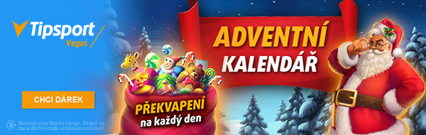 Užijte si adventní kalendář Tipsport Vegas