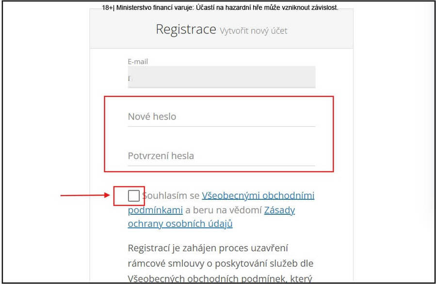 Přihlaste se do NeteraPay účtu