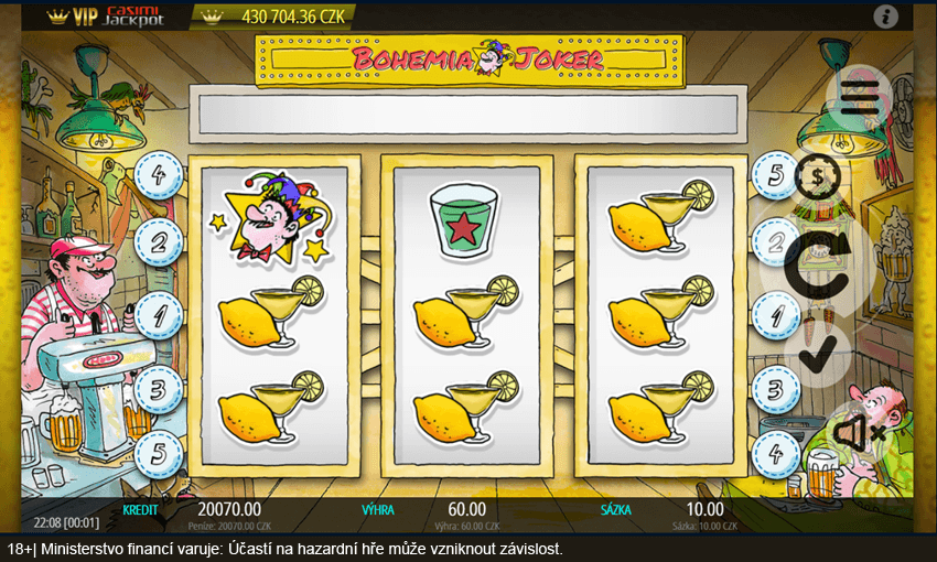 Online automat Bohemia Joker
