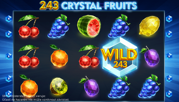 Hrací automat 243 Crystal Fruits - Tom Horn