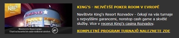 Navštivte největší poker room v Evropě