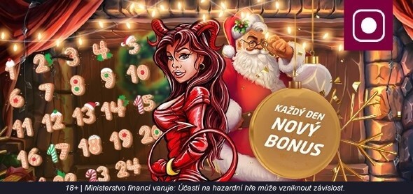 Adventní kalendář plný bonusů u SYNOT TIPu