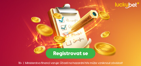 Registrujte se pro získání bonusu u LuckyBetu ZDE