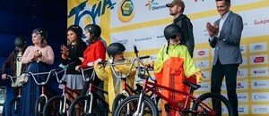 Nová kola pro děti z dětských domovů od Sazky