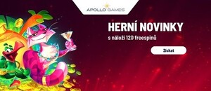 Apollo Games spouští další nové hry. Tentokrát i s free spiny