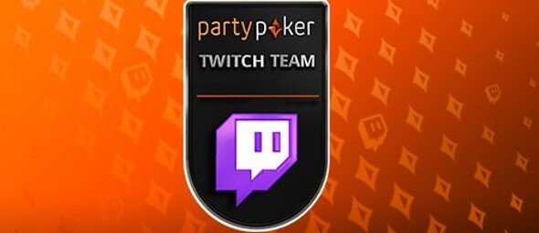 Partypoker Twitch Team + registrace s bonusem zdarma