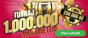 Nepropásněte Milionové léto – turnaj o 1.000.000 Kč u LuckyBetu.