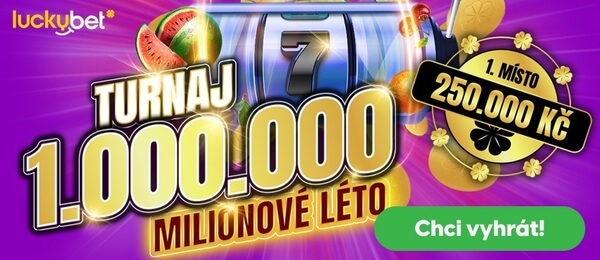 Nepropásněte milionový turnaj u Luckybetu