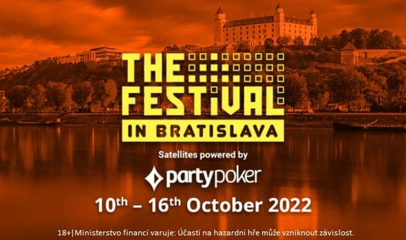 Partypoker: kvalifikuj se na živý turnaj do Bratislavy