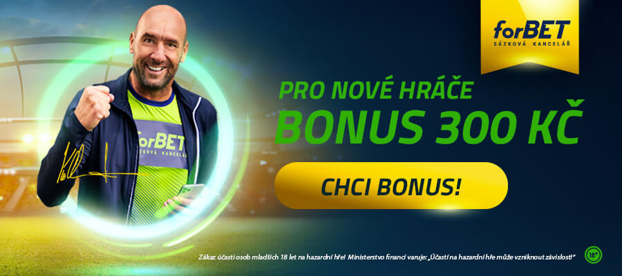 forBET registrační bonus zdarma