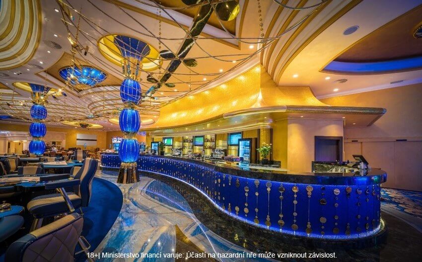 Rozvadovské casino je jedním slovem luxusní.