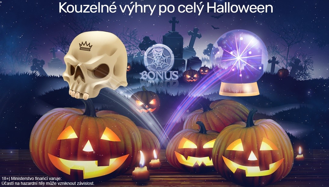 Halloweenský víkend s 30 free spiny v casinu Forbes