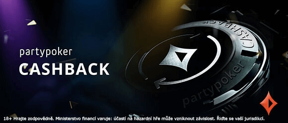 PartyPoker CZ nabízí 25 % rakeback