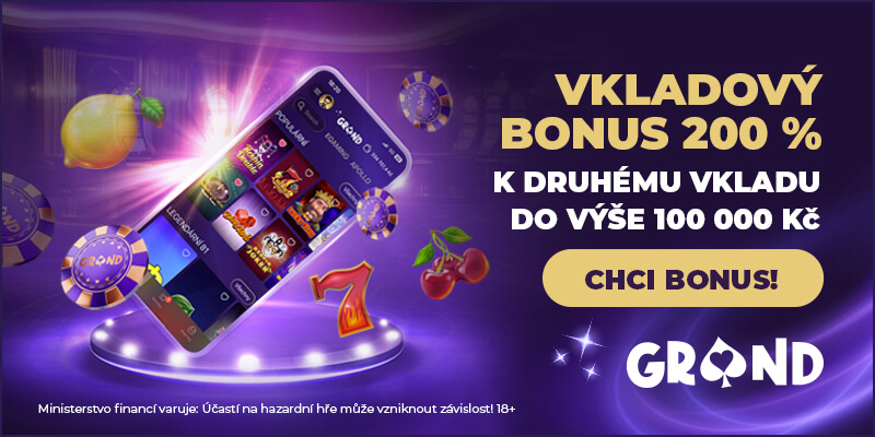 Vkladový bonus k druhému vkladu až do 100 000 Kč