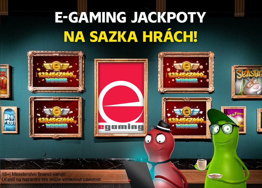 Do Sazka Her přicházejí exkluzivní jackpoty na e-gaming hrách