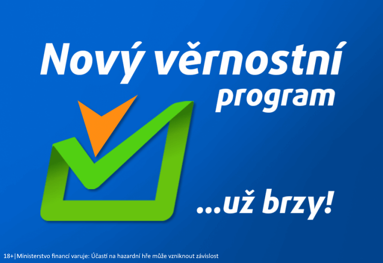 Hráči u Tipsportu se mohou těšit na nový věrnostní program