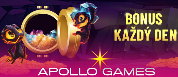 Bonus každý den - casino Apollo Games