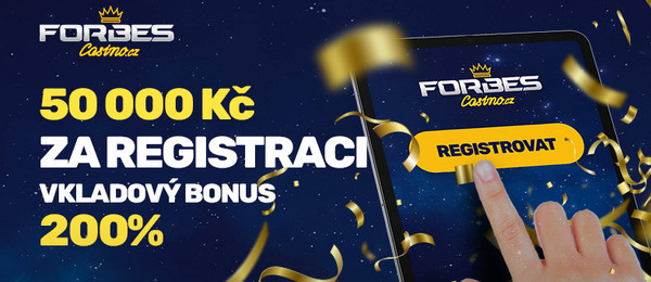 Forbes casino vkladový bonus až 50 000 Kč