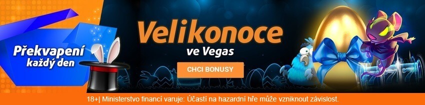 Nenechte si ujít velikonoční kalendář v Tipsport Vegas 