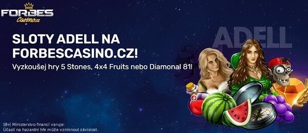 Automaty od Adell nově také ve Forbes casinu