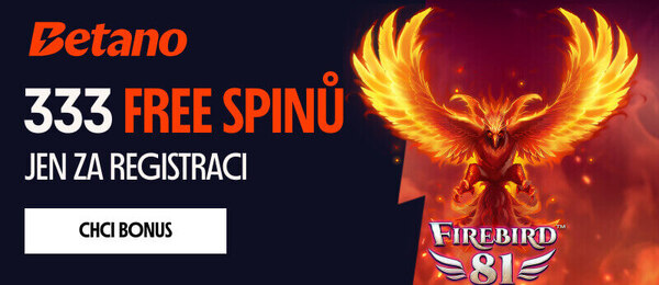 Registrační bonus Betano: 333 free spinů zdarma
