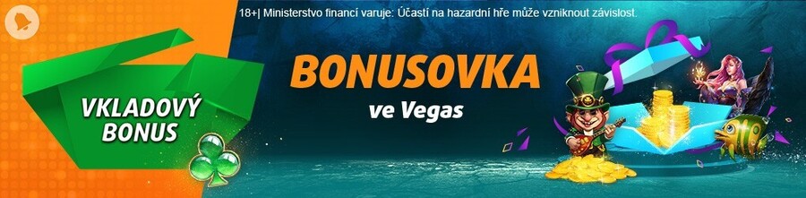 Čtvrteční bonusovka v online casinu Tipsport Vegas