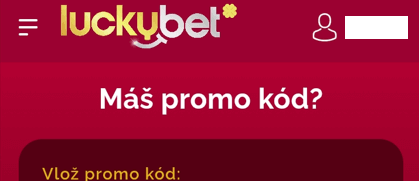 Kam napsat Luckybet promo code?