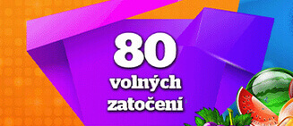 80 FREE SPINŮ A BONUS ZDARMA U CHANCE