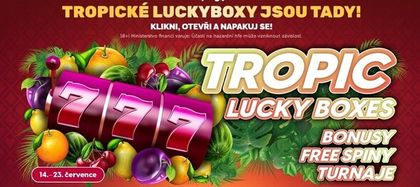 LuckyBet Tropický kalendář přinese stovky FREE spinů
