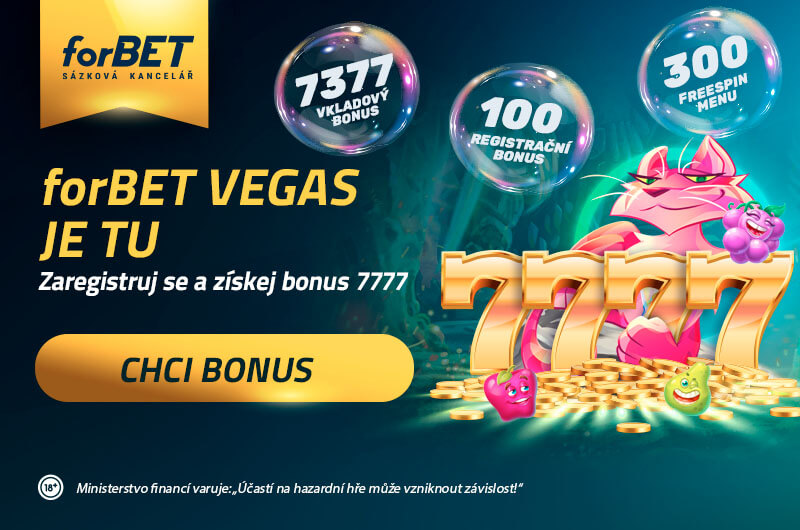 ForBET bonus za registraci zdarma a free spiny