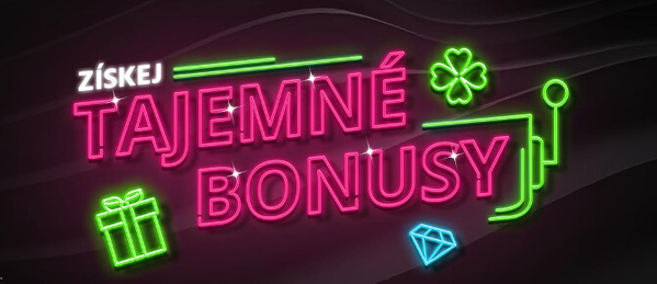 Získejte s Mystery bonusy od Fortuny bonusy v hodnotě až 300 Kč
