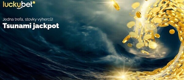 LuckyBet představuje nový exkluzivní jackpot – Tsunami jackpot!