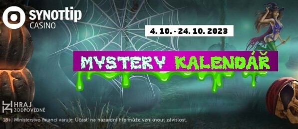 Otevřete Mystery kalendář v casinu SYNOT TIP