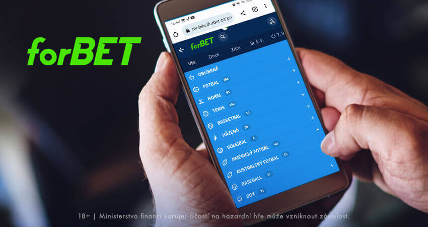 Mobilní aplikace iforBET