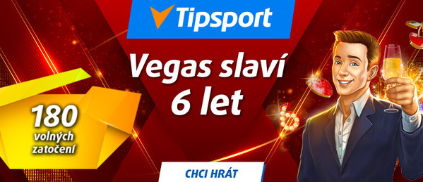 Tipsport slaví 6. narozeniny a dává free spiny