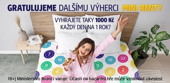 Sazka Mini Renta o 1 000 Kč na 365 dnů