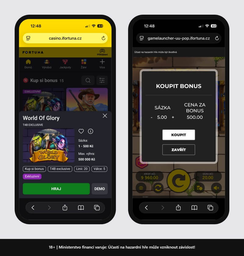 Fortuna Bonus Buy automaty