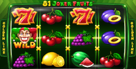 Automat 81 Joker Fruits