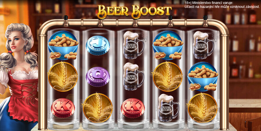 Hrací automat Beer Boost