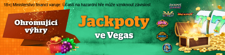 Jackpoty v Chance Vegas