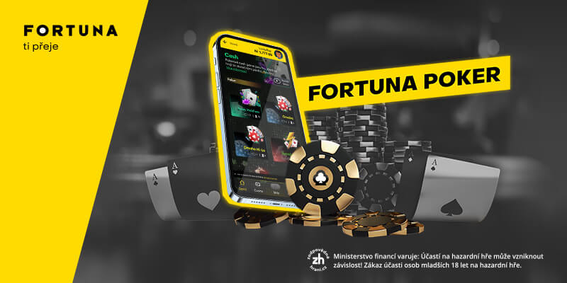 Fortuna se stává další provozovatelem online pokeru