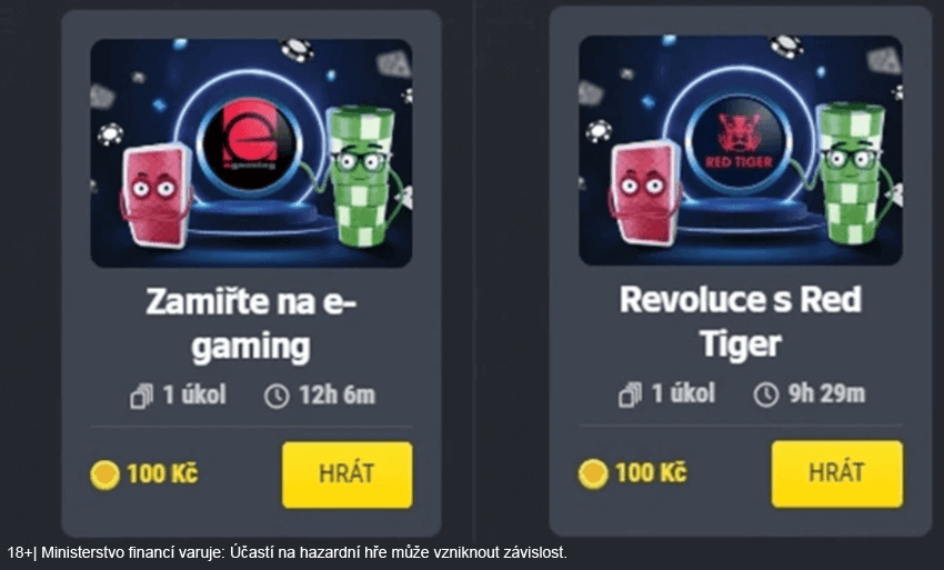 Questy v Bonusomatu Sazka Her