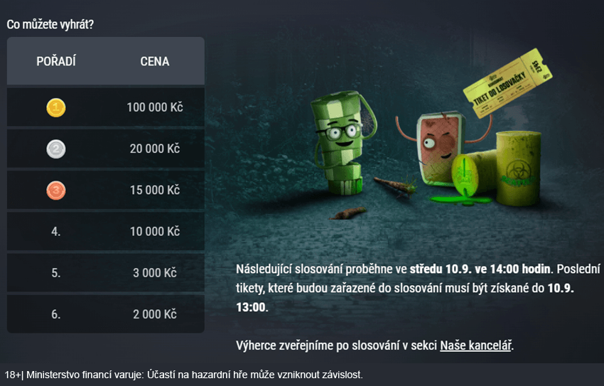 Losovačka v Bonusomatu u Sazka Her