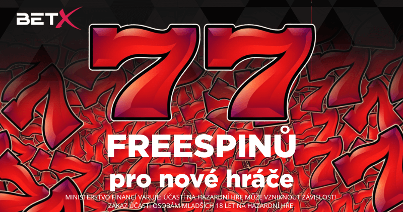 Jen za registraci získáte v&nbsp;BetX casinu free spiny zdarma