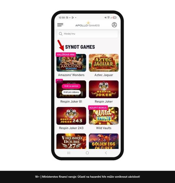 Jak najít haléřové automaty v&nbsp;casinu Apollo