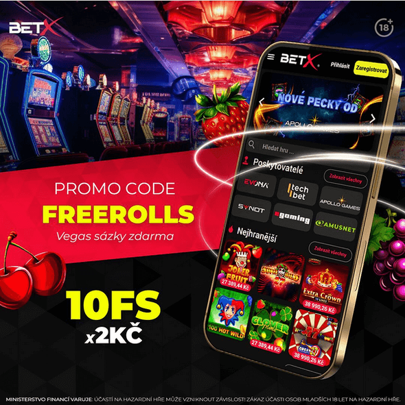 BetX promo kód na freespiny